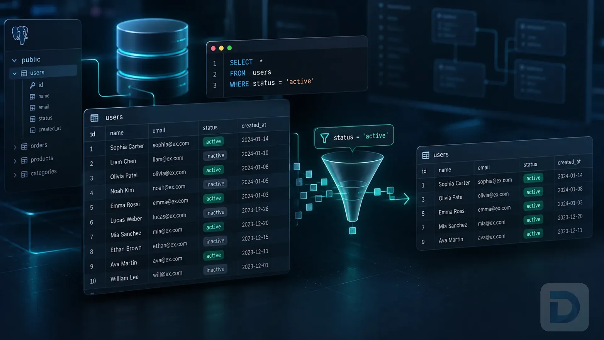 SQL WHERE Clause Explained: Syntax, Operators, and Examples